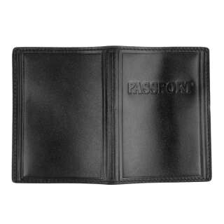 Обкладинка для паспорта України | PASSPORT Чорний