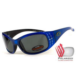 Окуляри поляризаційні BluWater Biscayene Blue Polarized (gray) чорні