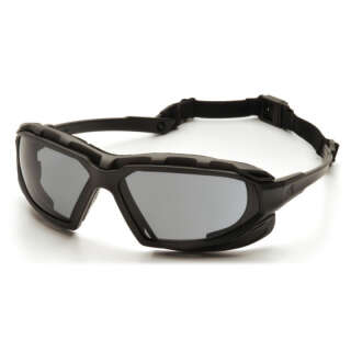 Очки защитные с уплотнителем Pyramex Highlander-PLUS (gray) Anti-Fog, серые
