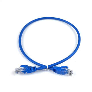 Патч-корд Hypernet PC-UTP-05M 0.5м литий синій UTP RJ45 кат. 5Е