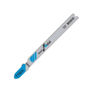 Пилка Bosch по металу T 123 X, 1,2-2,6×100 мм, 5 шт