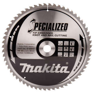 Пиляльний диск MAKITA Specialized (B-09547)
