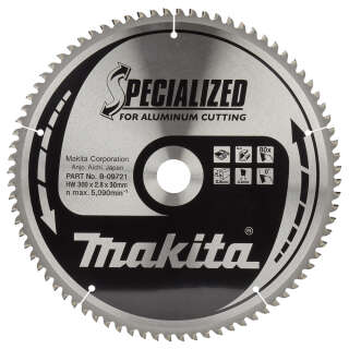 Пиляльний диск по алюмінію SPECIALIZED MAKITA B-33392