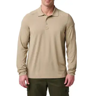 Поло з довгим рукавом 5.11 ® Helios Long Sleeve Polo Silver Tan