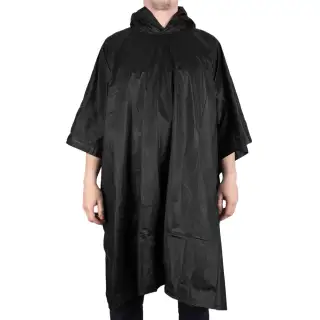 Пончо вологозахисне Sturm Mil-Tec Wet Weather Poncho Black