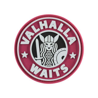R3ICH нашивка Valhalla Waits pink