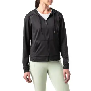 Реглан з капюшоном жіночий 5.11 PT-R Emily Full Zip Black, 5.11 Tactical®