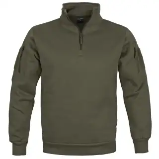 Реглан тактичний на блискавці TACTICAL SWEAT-SHIRT WITH ZIPPER RANGER GREEN