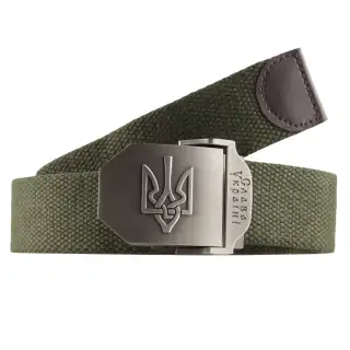 Ремінь брючний Тризубець Olive