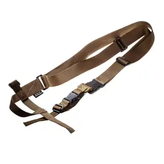 Ремінь збройовий тактичний автоматний (трьохточковий) Coyote Brown