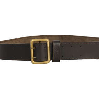 Ремінь Портупея з латунною пряжкою Коричневий, Коричневий