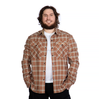 Сорочка “Буревій” Sand/White 9306