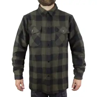 Сорочка фланелева Sturm Mil-Tec Flannel Shirt Black