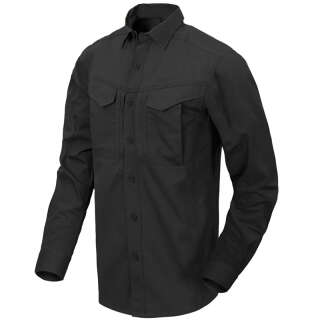 Сорочка Helikon Defender Mk2 PolyCotton Ripstop Long Sleeve - Black
