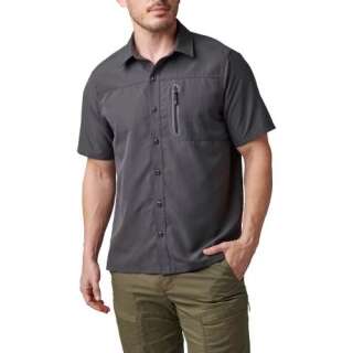 Рубашка тактическая 5.11 Marksman Utility Short Sleeve Shirt, Grey, 5.11 Tactical