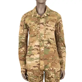 Сорочка тактична жіноча 5.11 Hot Weather Uniform Shirt Multicam