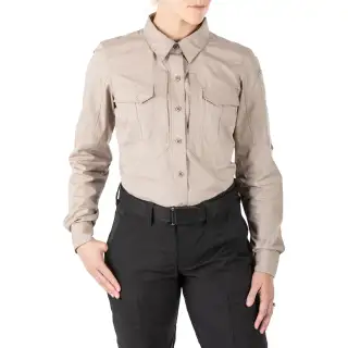 Сорочка тактична жіноча 5.11 Women's Stryke™ Long Sleeve Shirt Khaki
