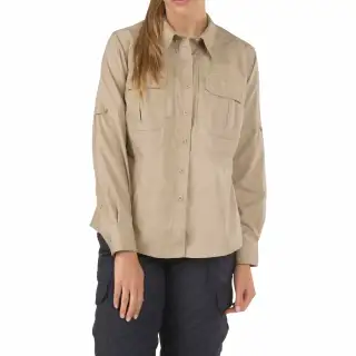 Сорочка тактична жіноча 5.11 Women's TACLITE® Pro Long Sleeve Shirt TDU Khaki, 5.11 Tactical®