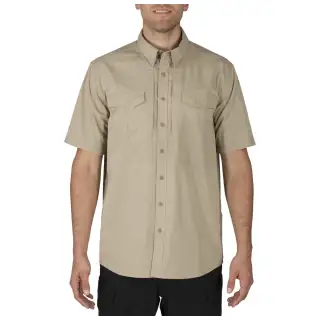 Сорочка тактична з коротким рукавом 5.11 Stryke ™ Shirt - Short Sleeve Khaki
