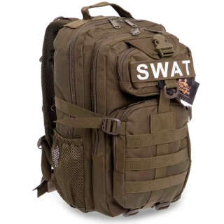 Рюкзак тактический штурмовой SILVER KNIGHT SWAT-3P 20л Olive, Silver Knight