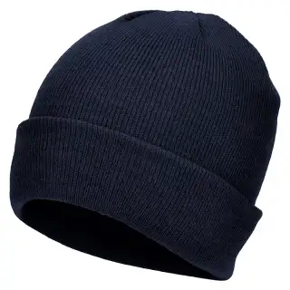 Шапка акрилова тонкої в'язки Beanie Cap Navy