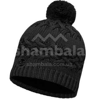 шапка buff knitted & polar hat savva, black (bu 111005.999.10.00)