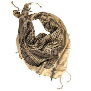 Арафатка защитный шарф Mil-Tec - Khaki/Black, Khaki