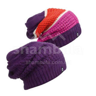шарф-труба-шапка buff knitted neckwarmer hat aidan, plum (bu 111036.622.10.00)