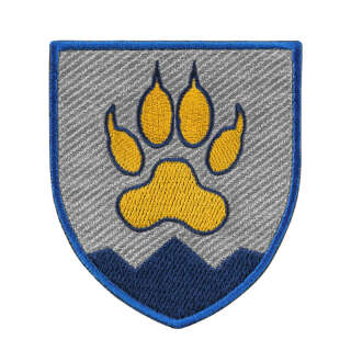 Шеврон 15 окремий гірсько штурмовий бат кольоровий