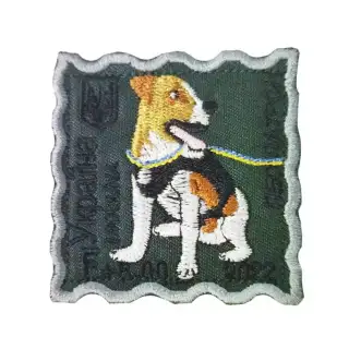 Шеврон вишитий Пес Патрон на липучці Olive