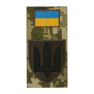 Шеврон-заглушка Інженерні, радіотехнічні війська та війська звязку MM14