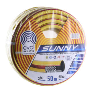 Шланг для полива ″Райдуга - Сонечко″ 3/4″ - 50м, армированный, EVCI Plastik