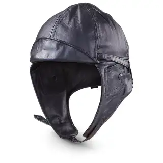Шлем лётный английский WW1 (реплика) Black, Sturm Mil-Tec®
