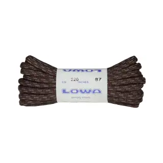 Шнурки Lowa TREKKING 220 cm, sepia/black Sepia
