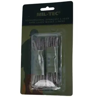 Шнурки Sturm Mil-Tec Shoe Laces Waxed (140 cm) Black