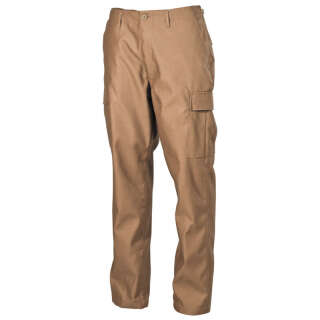 Штани польові MFH US BDU Combat Pants Coyote brown, Coyote brown, XL
