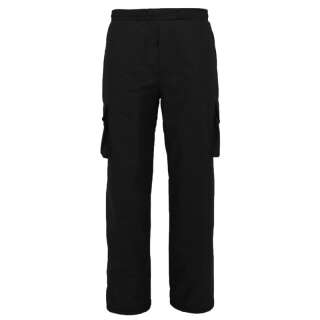 Штани зимові мембранні на резинці Чорні, Black