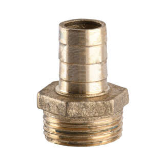 Штуцер 3/4″Н 16мм латунный 1669Б, !NoName