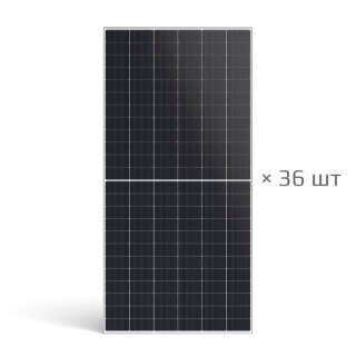 Сонячна панель JA Solar JAM72D40-600/LB (палета 36 шт)