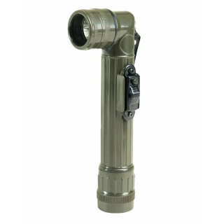 Тактичний світлодіодний ліхтар MIL-TEC LED Large Anglehead Flashlight Olive