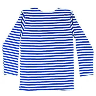 Тільняшка літня з довгим рукавом ВДВ (блакитна) Синій