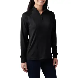 Термореглан жіночий 5.11 Women's Stratos 1/4 Zip Black