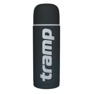 Термос Tramp Soft Touch 1.0 л сірий UTRC-109-grey