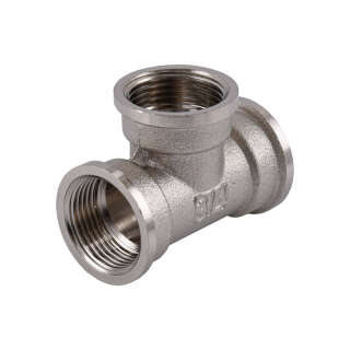 Тройник 3/4″ВВВ никелированный NT441S OPTIMUM
