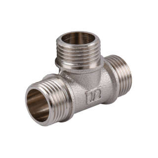 Трійник 1/2″ЗЗЗ нікельований NT332S OPTIMUM