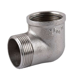 Кутник 1 1/4″ВЗ нікельований NL663S OPTIMUM