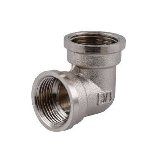 Кутник 3/4″ВВ нікельований NL441S OPTIMUM