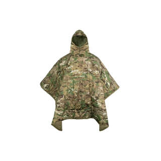 Утеплена накидка пончо, MultiCam