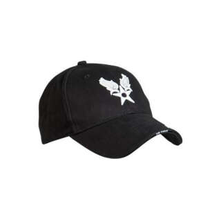 Бейсболка з малюнком Airforce (Black), Mil-tec