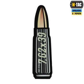 M-Tac нашивка 7,62x39 Ammo Black/GID